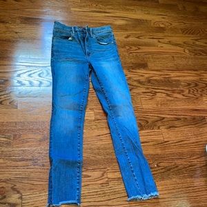 Abercrombie and Fitch high rise jeans